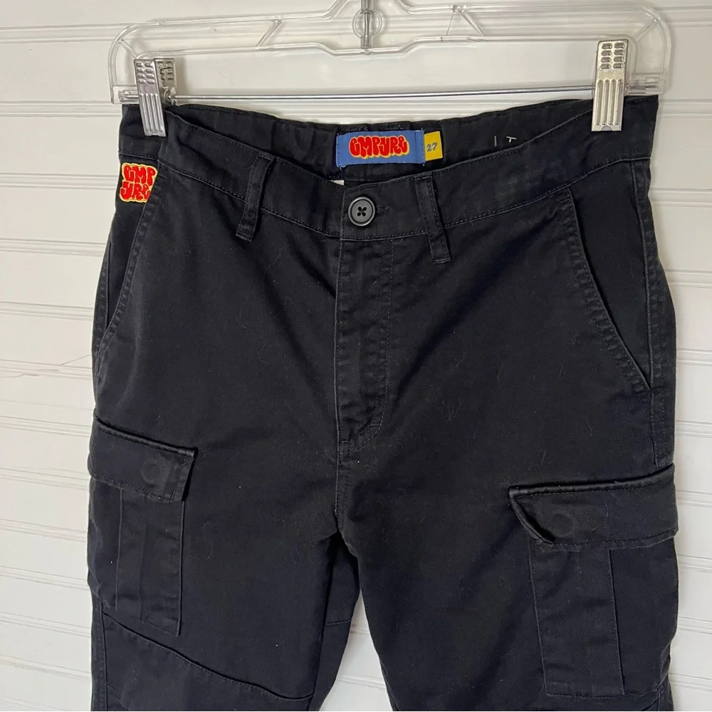 Emprye Black Cargo Pant Size 27